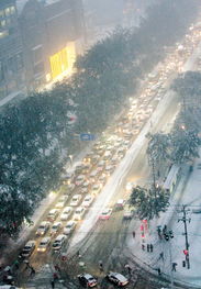 济南大暴雪，城市与自然的对话